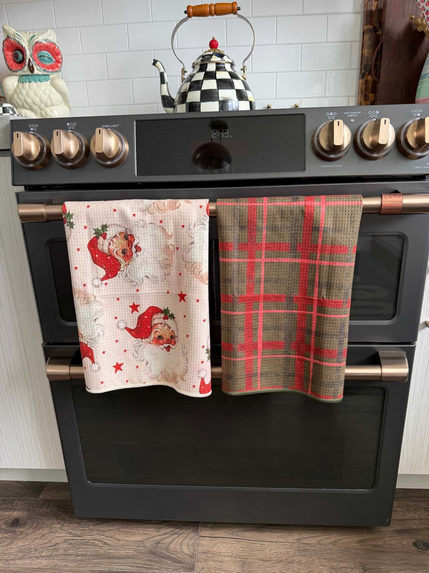 Merry McSanta: Double-Sided Hand Towel