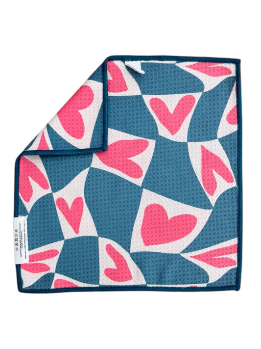 Don’t Squash My Heart: Double-Sided Washcloth