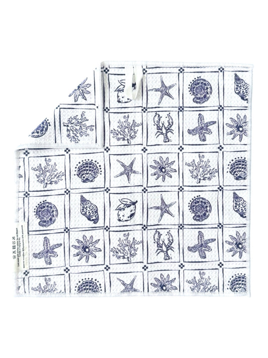 Gone Coastal: Double-Sided Washcloth