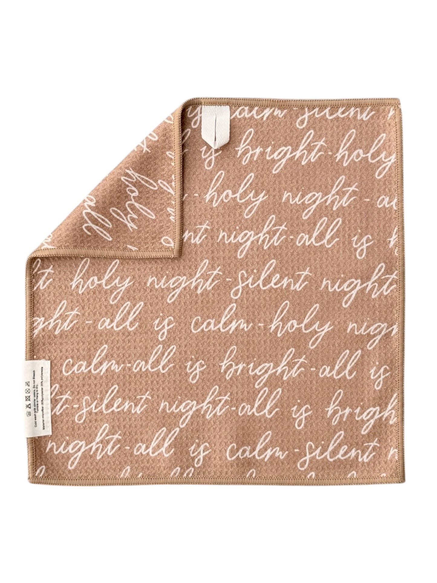 Silent Night: Double-Sided Washcloth
