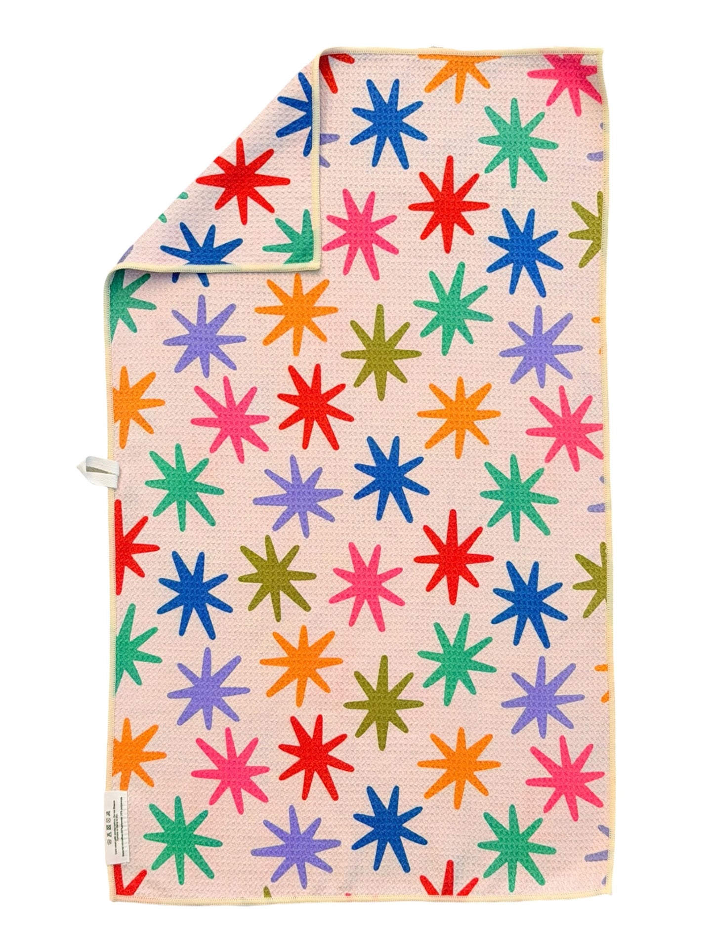 Pop Goes The Rainbow: Double-Sided Hand Towel