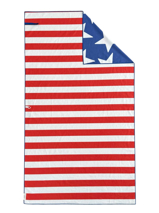 Freedoms Pool Towel: Reversible