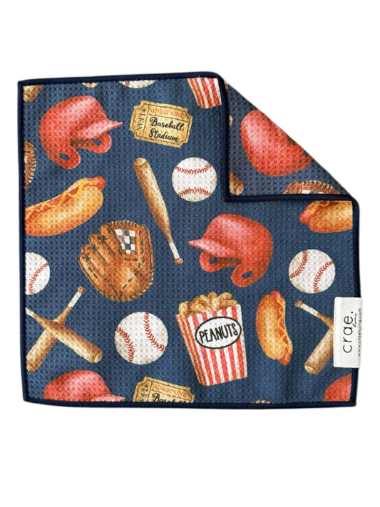 The Ol' Ball Game: Double-Sided Washcloth