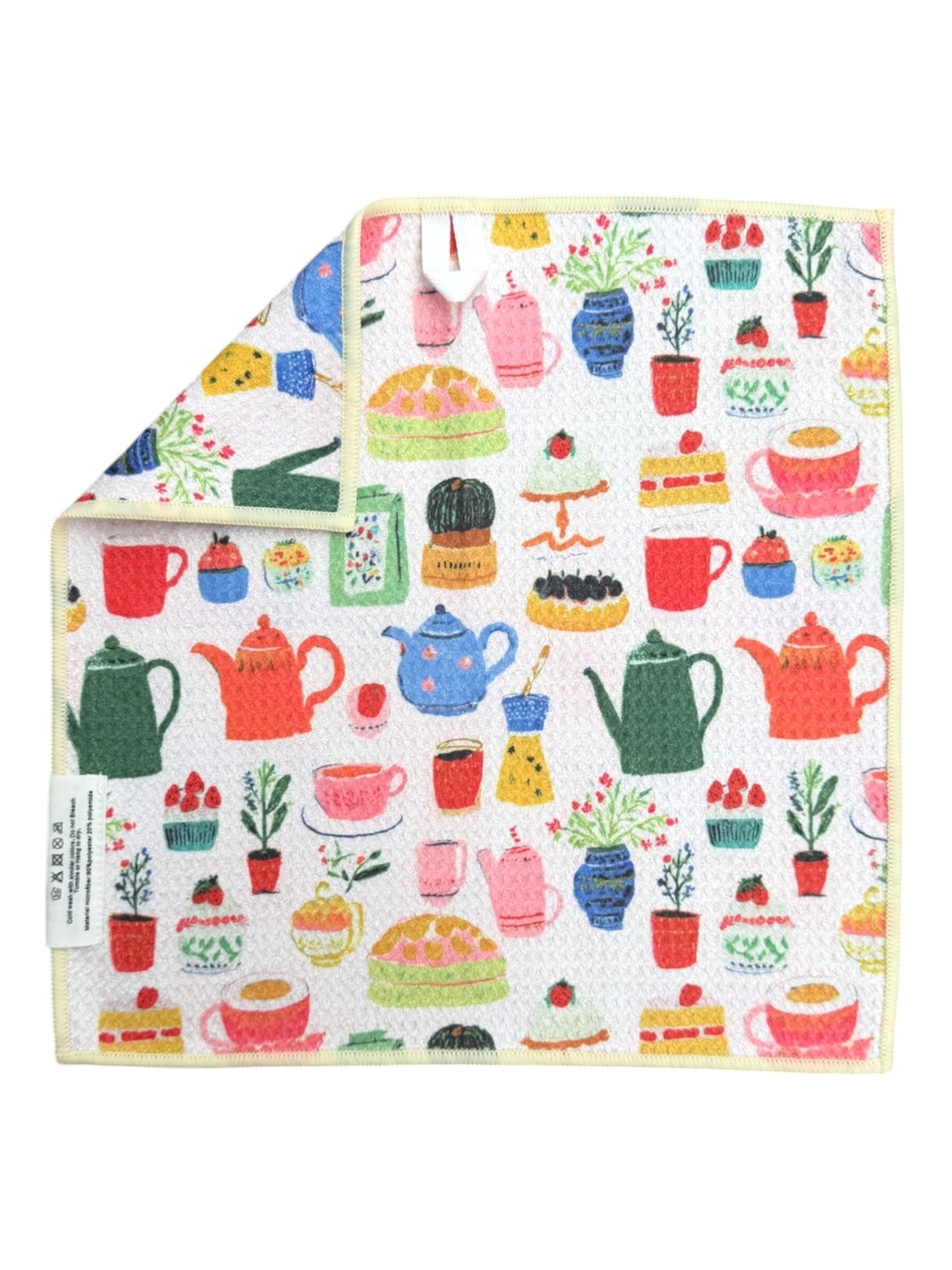 Cozy Kitchen: Double-Sided Washcloth