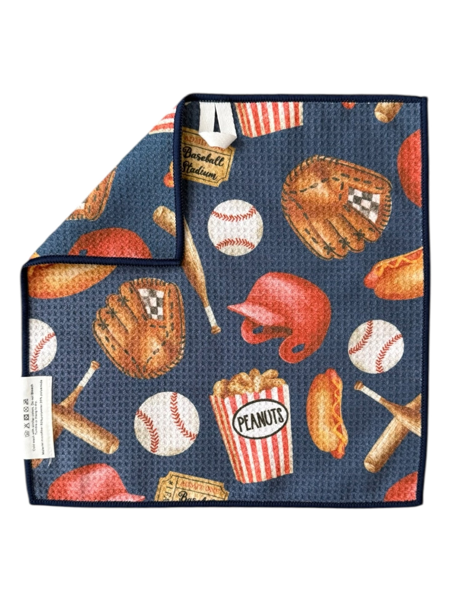 The Ol' Ball Game: Double-Sided Washcloth