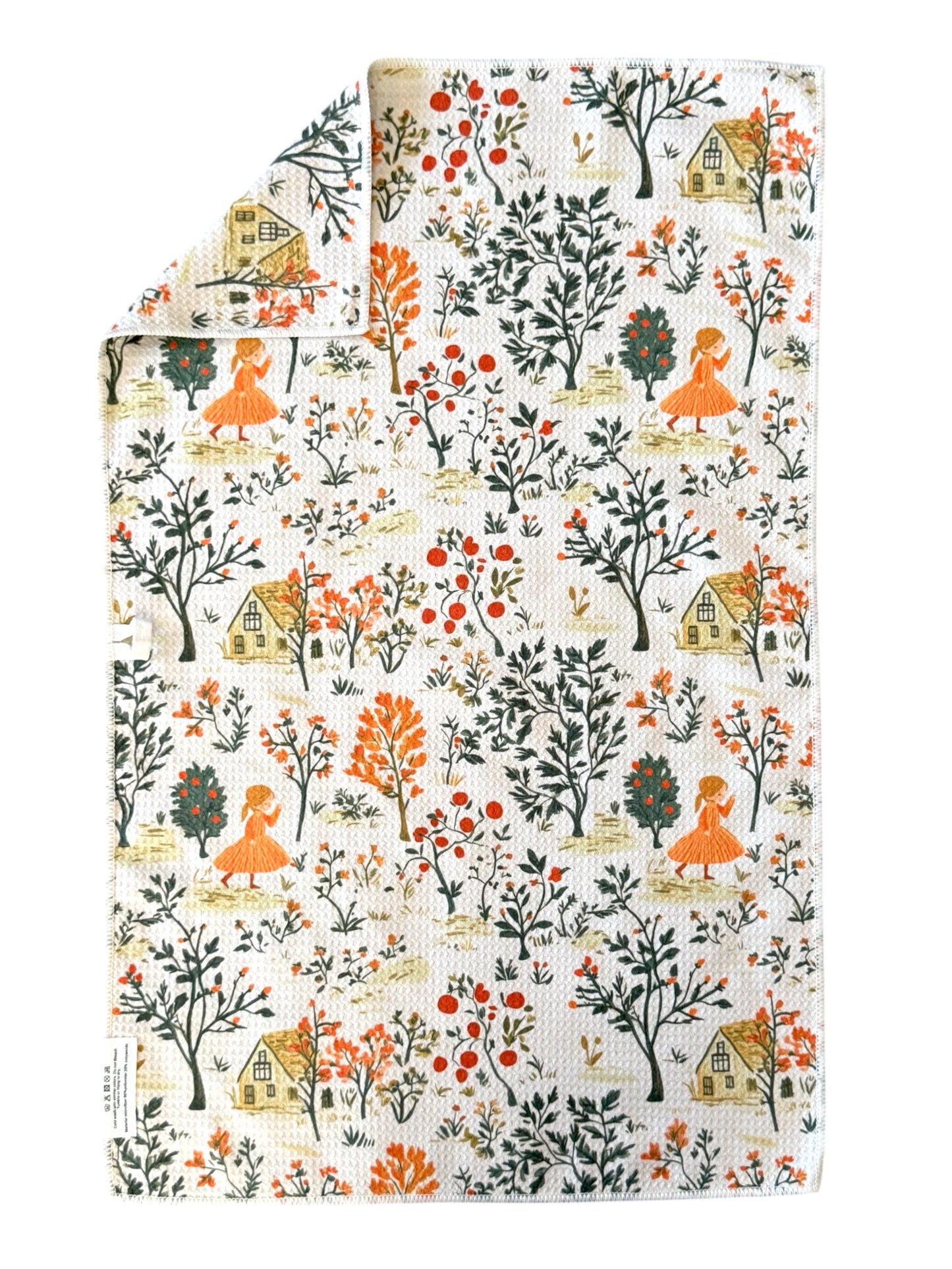 Little Miss: Double-Sided Hand Towel