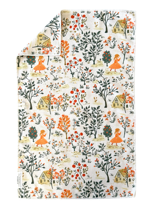 Little Miss: Double-Sided Hand Towel