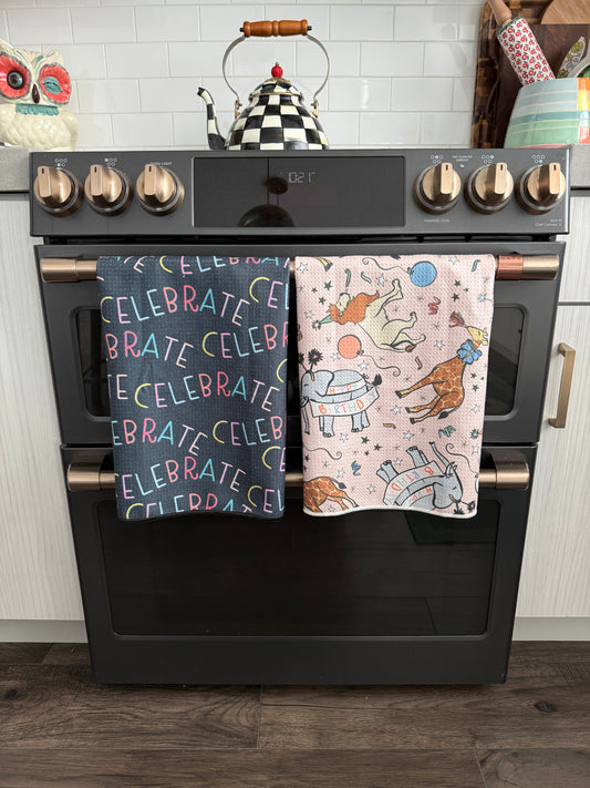 Party Animal: Double-Sided Hand Towel