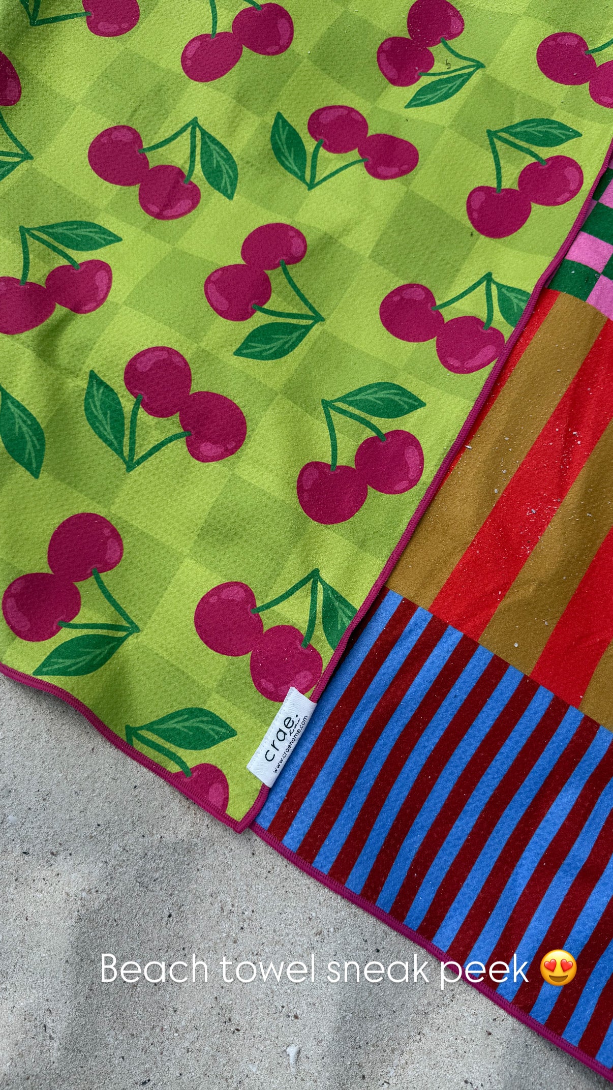 Riglee Pool Towel: Reversible