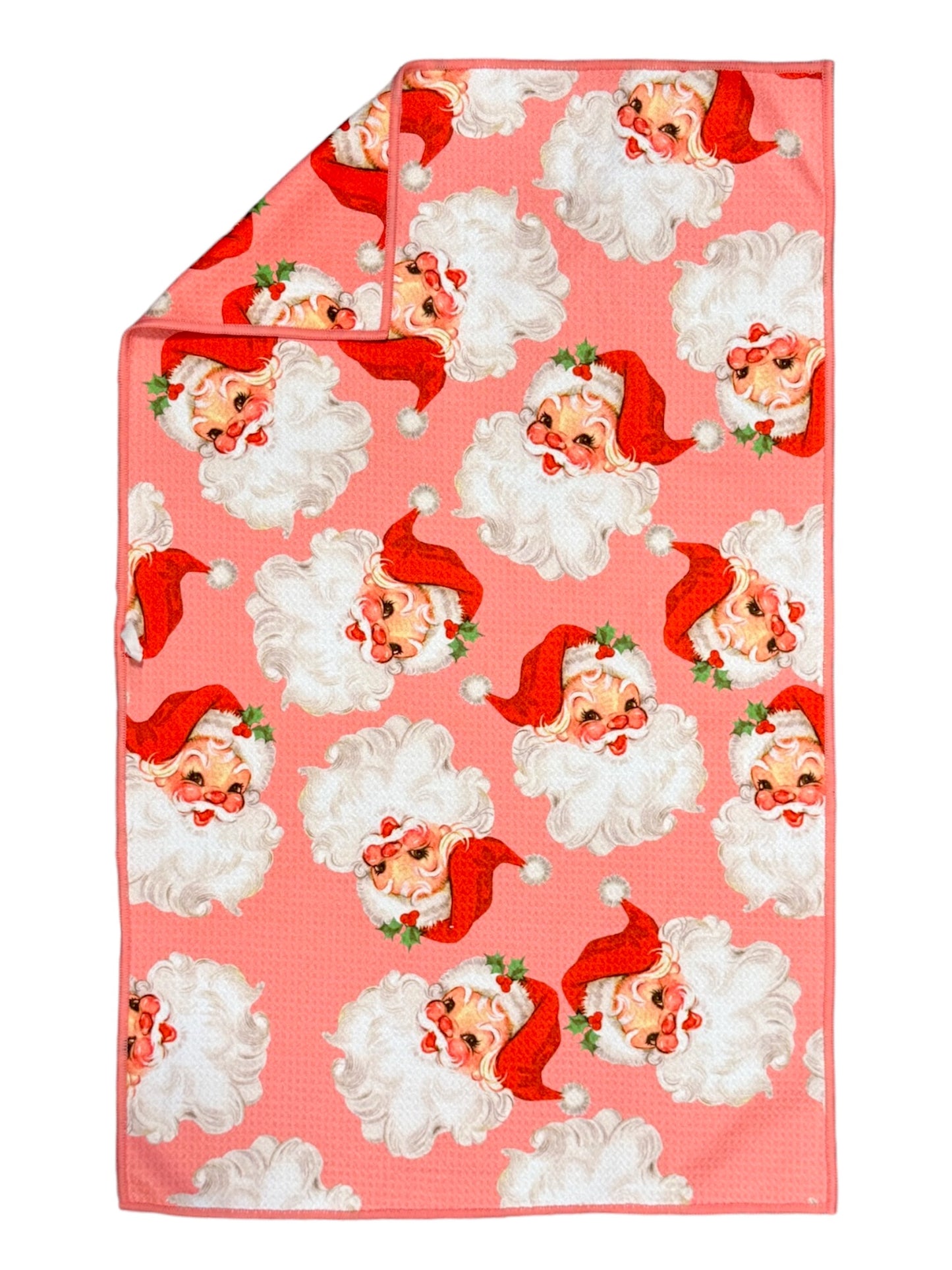 His Cheeks Were Like Roses His Nose Like A Cherry: Double-Sided Hand Towel