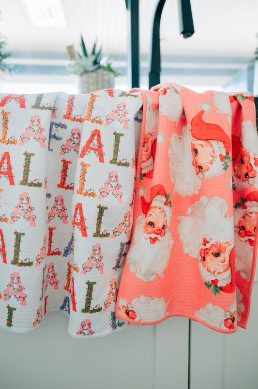 His Cheeks Were Like Roses His Nose Like A Cherry: Double-Sided Hand Towel