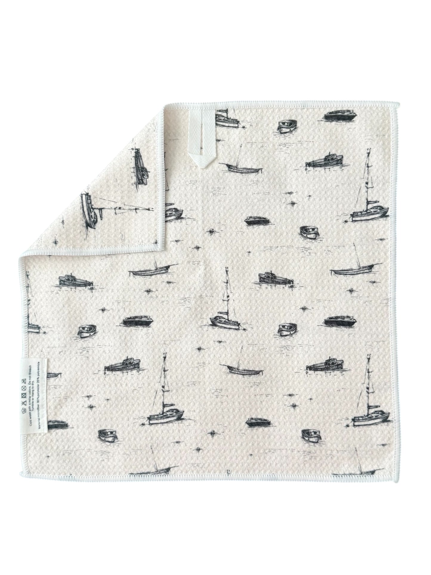 Sea Fairing: Double-Sided Washcloth