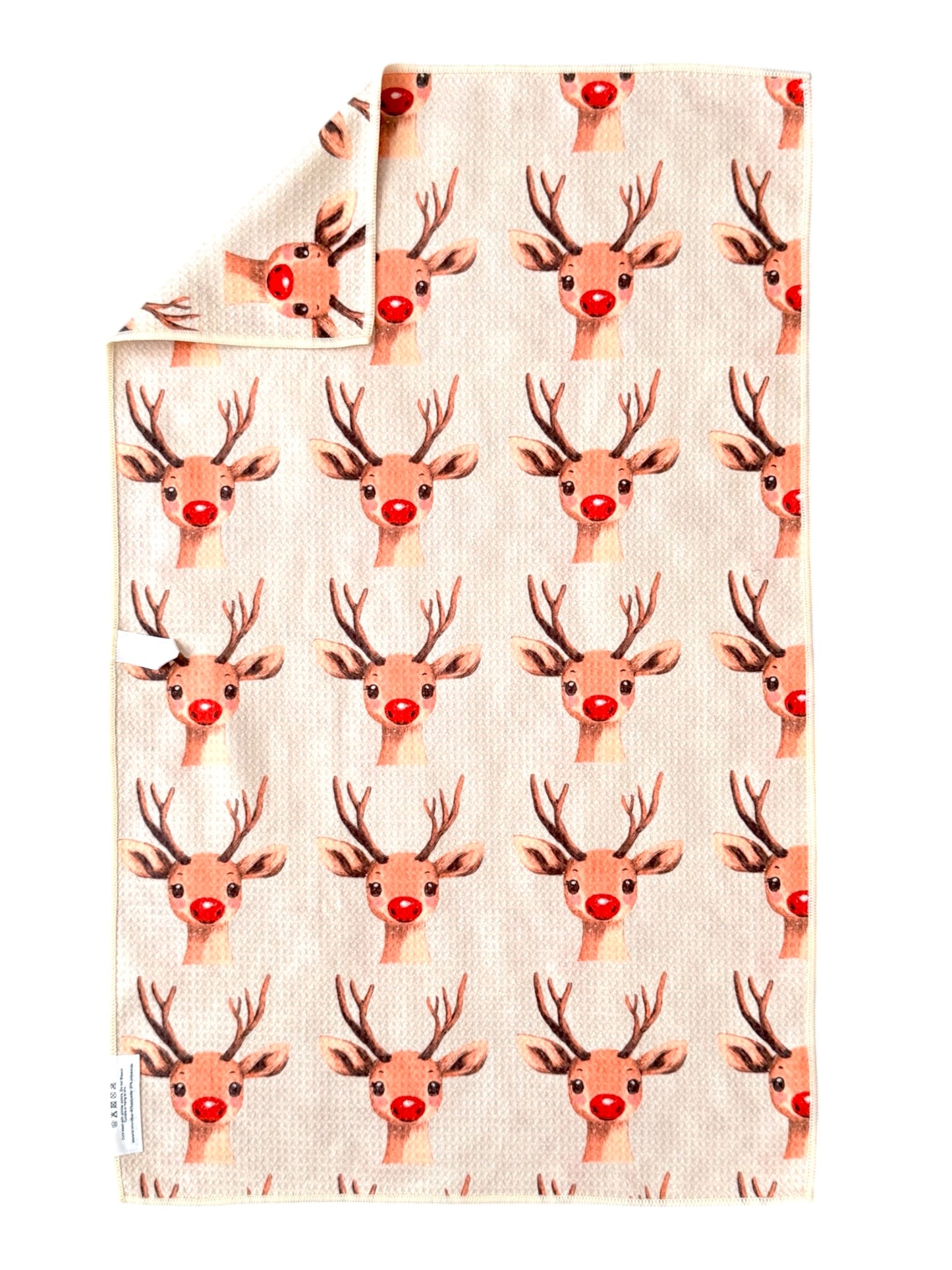 Won't You Guide My Sleigh?: Double-Sided Hand Towel