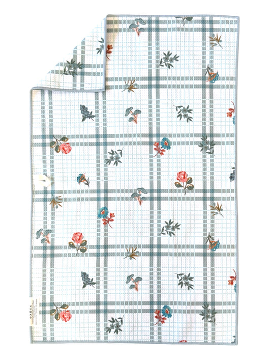 Blue Meadows: Double-Sided Hand Towel