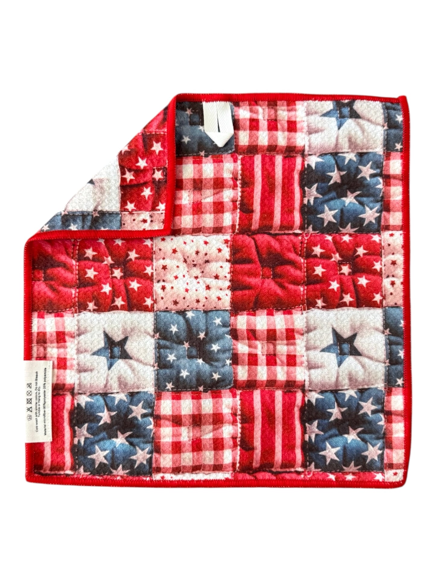 Quilted Glory: Double-Sided Washcloth