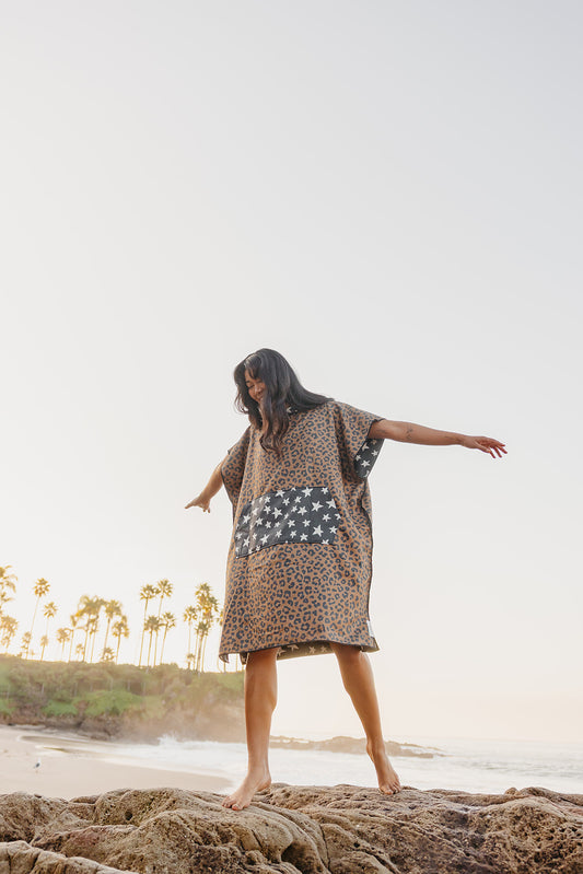 Wildcat: Reversible Poncho