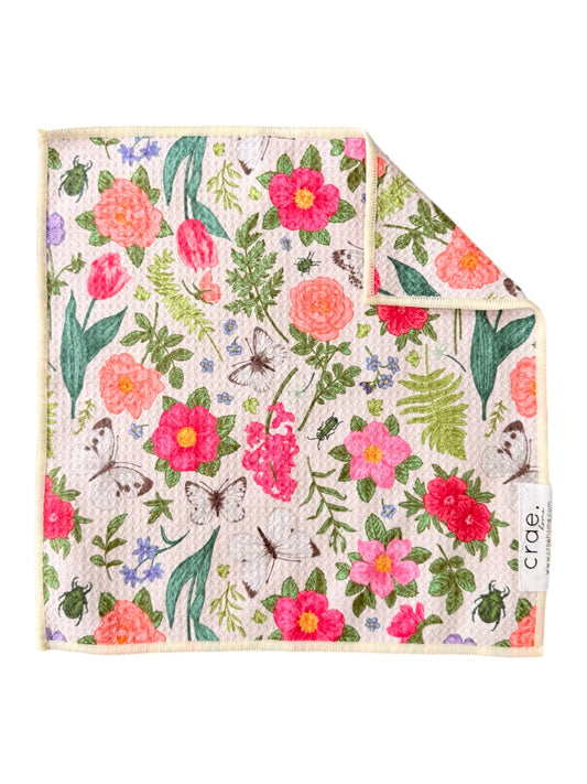 Secret Garden: Double-Sided Washcloth