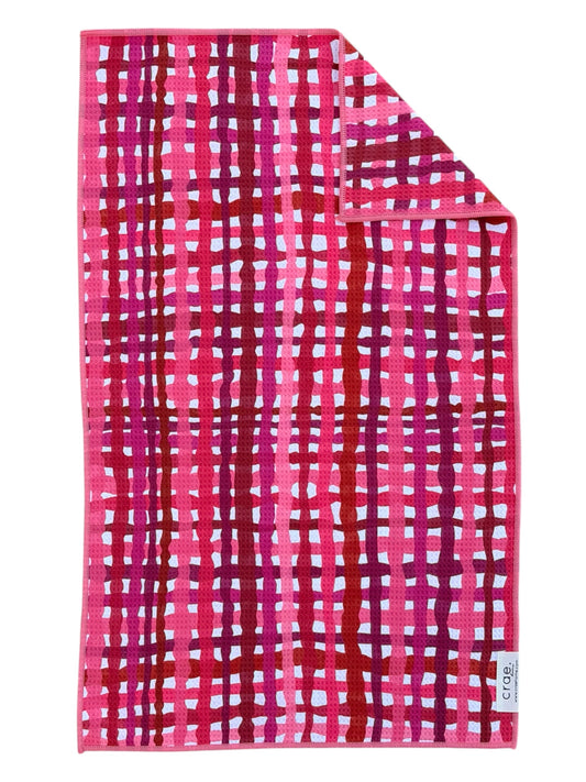 Plaid about you: Double-Sided Hand Towel