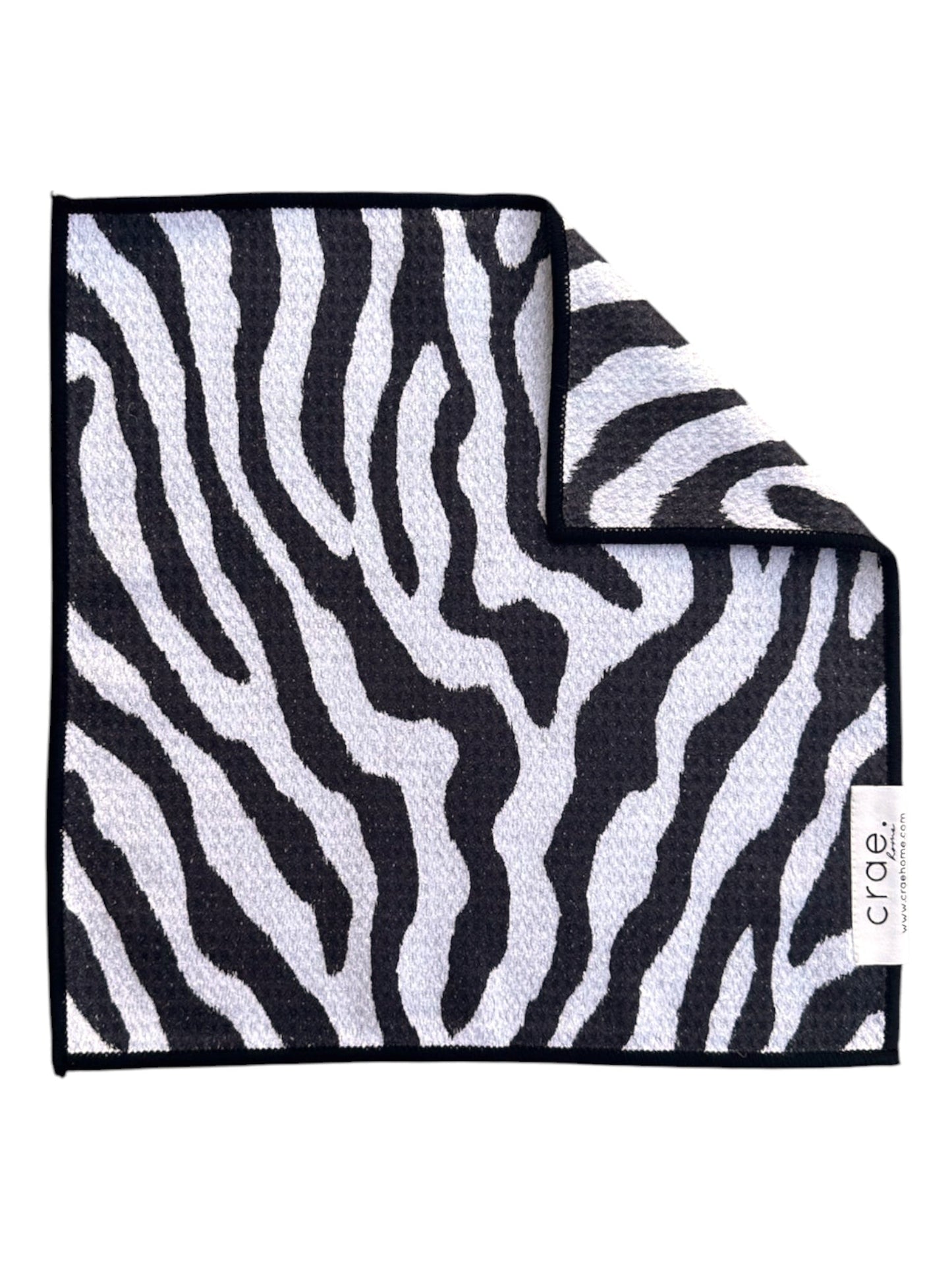 Jammin'/Safari Stripe: Double Sided-Hand Towel Washcloth Set