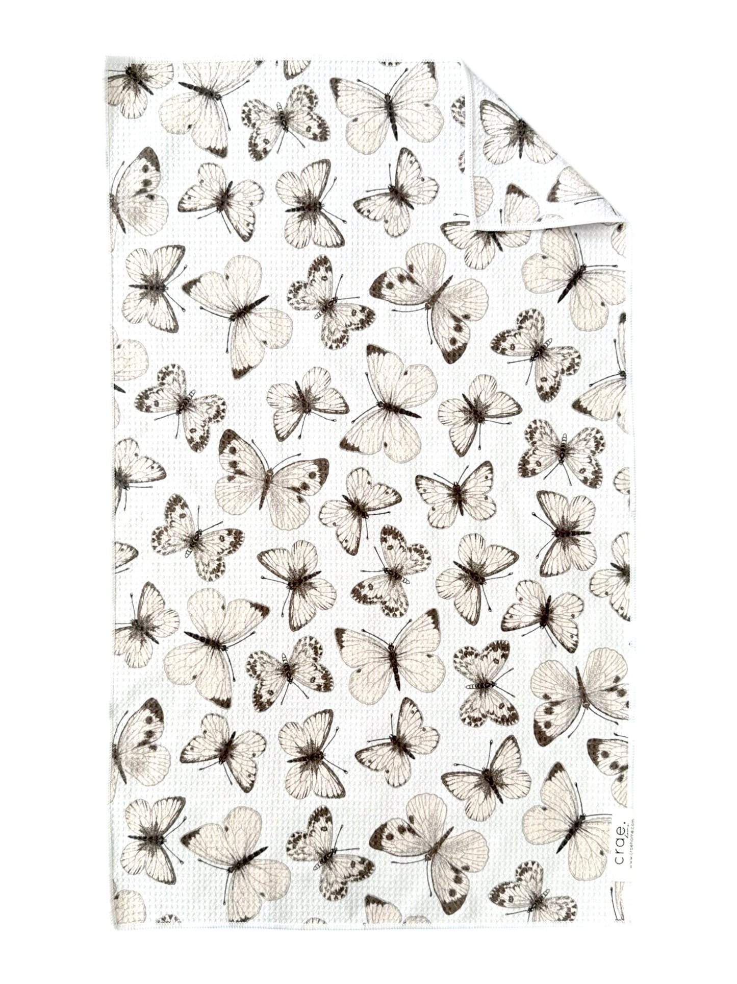 Blue Meadows/Rabble: 2 Double Sided-Hand Towels