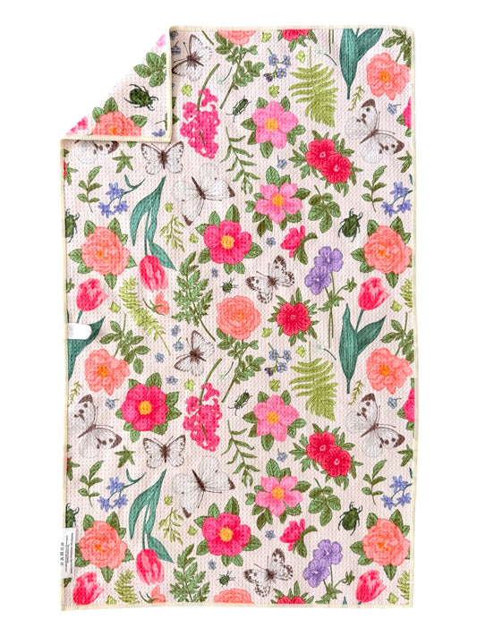 Secret Garden: Double-Sided Hand Towel