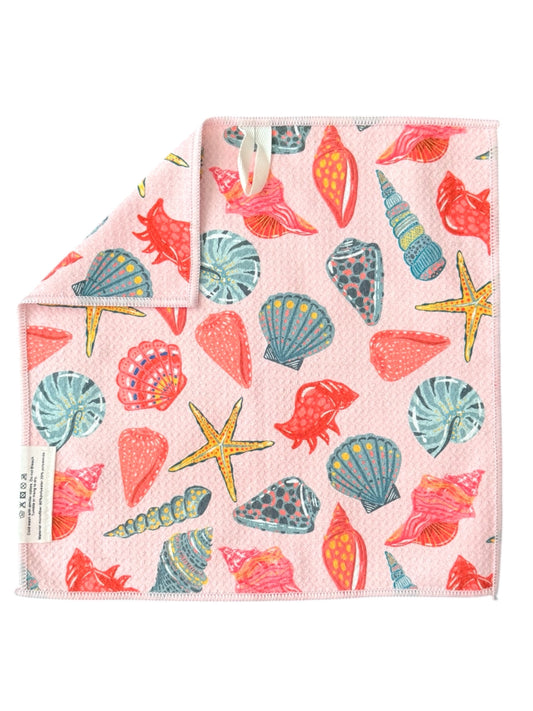 Shell Shocked: Double-Sided Washcloth
