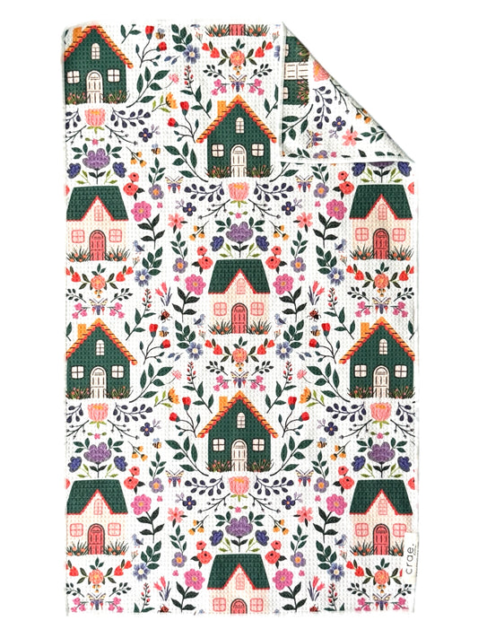 Home Sweet Home: Double-Sided Hand Towel