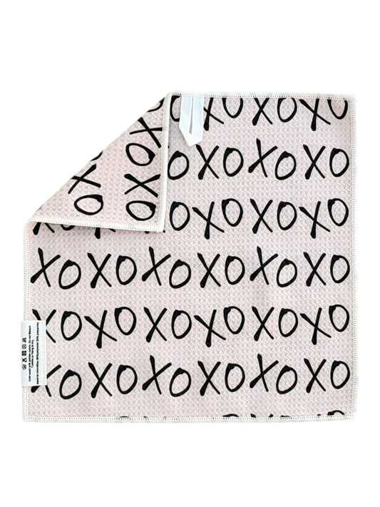 Kisses and Cuddles: Double-Sided Washcloth