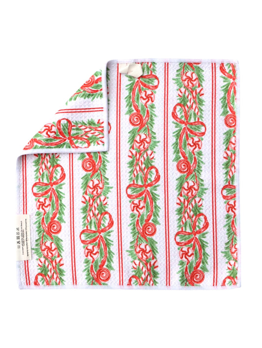 Gilded Garland: Double-Sided Washcloth