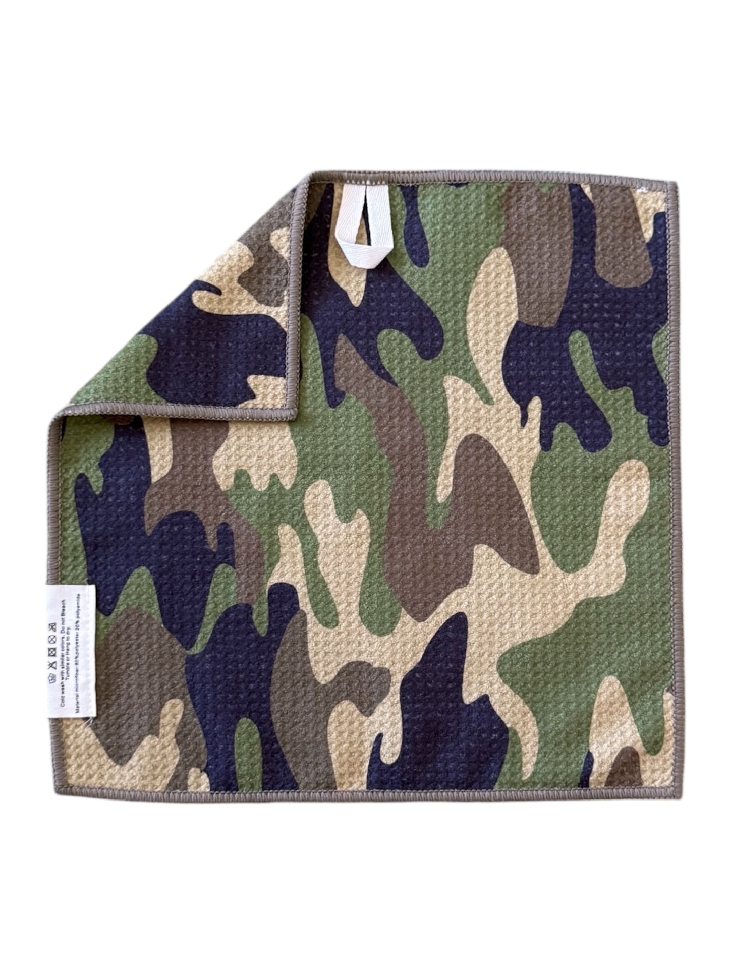 Camo: Double-Sided Washcloth