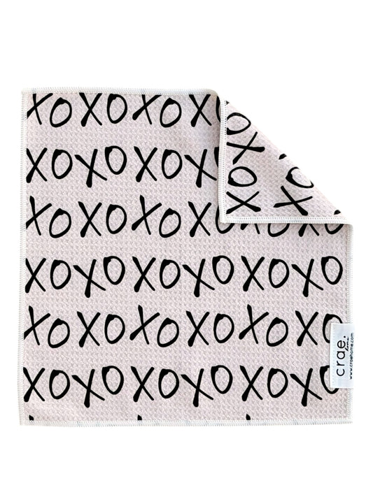 Kisses and Cuddles: Double-Sided Washcloth