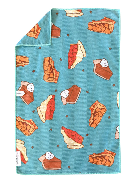 Pie All Day: Double-Sided Hand Towel