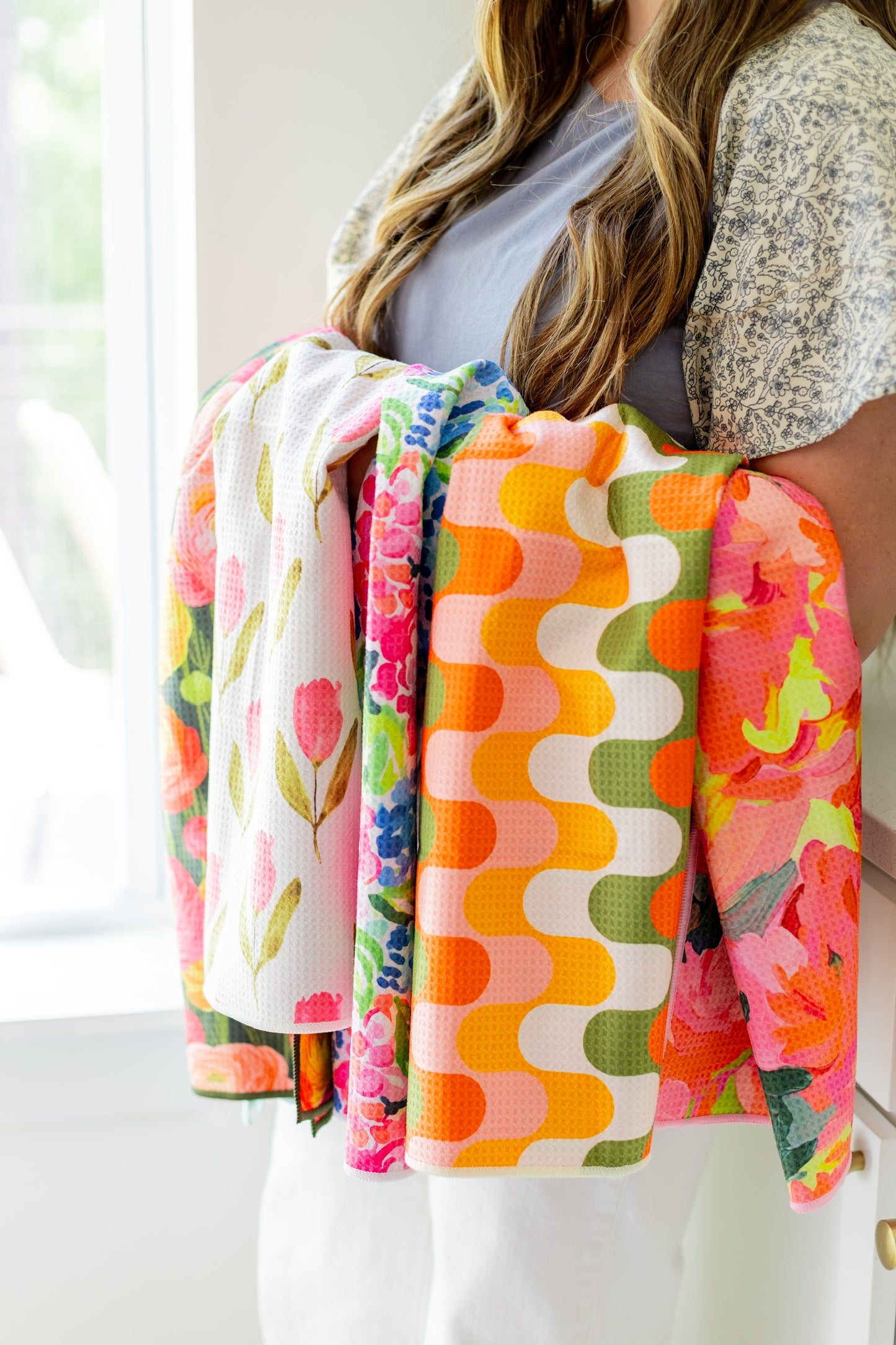 Wren: Double-Sided Hand Towel
