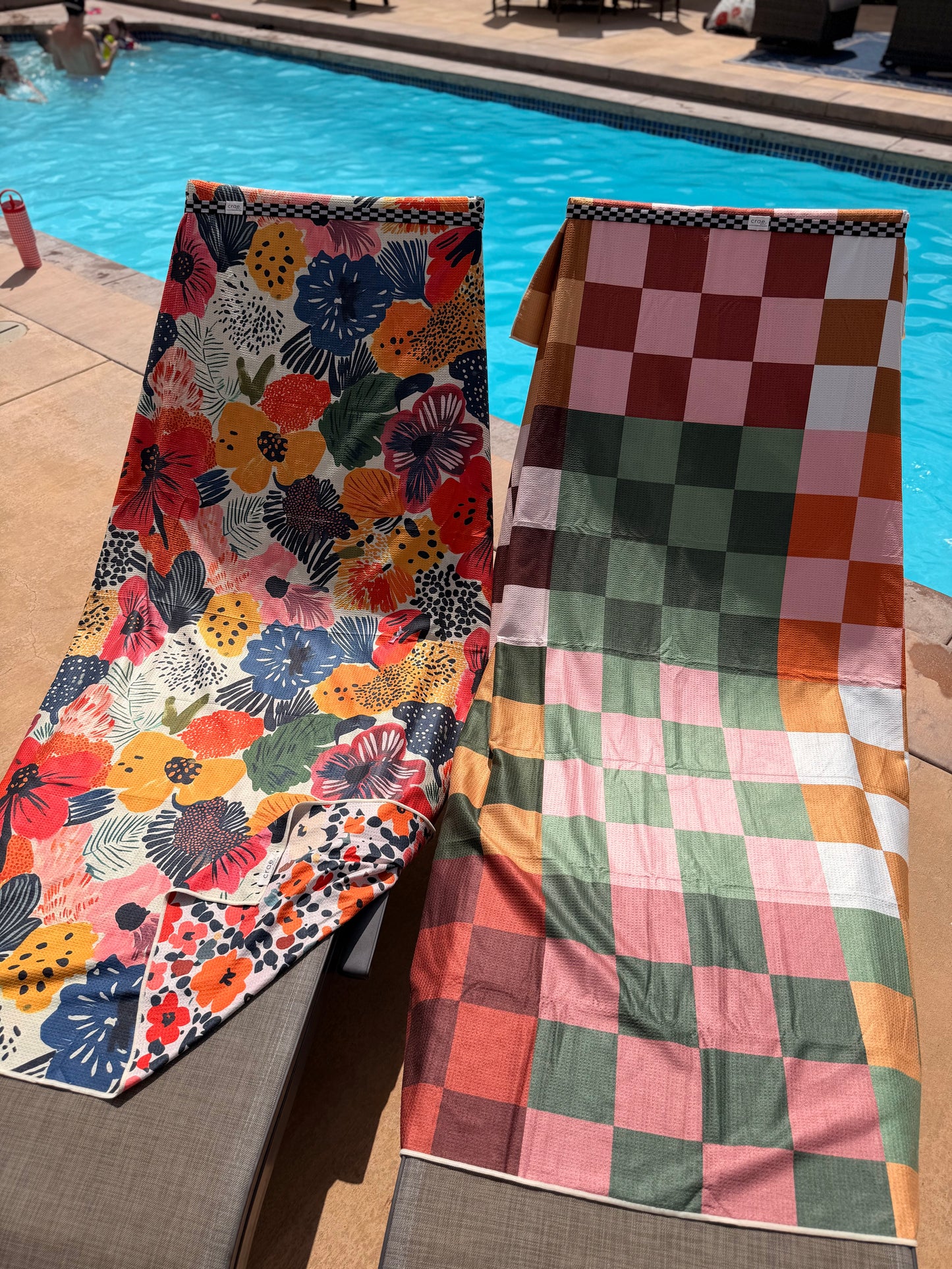 Color Study Pool Towel: Reversible