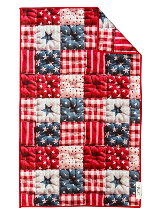 Quilted Glory: Double-Sided Hand Towel