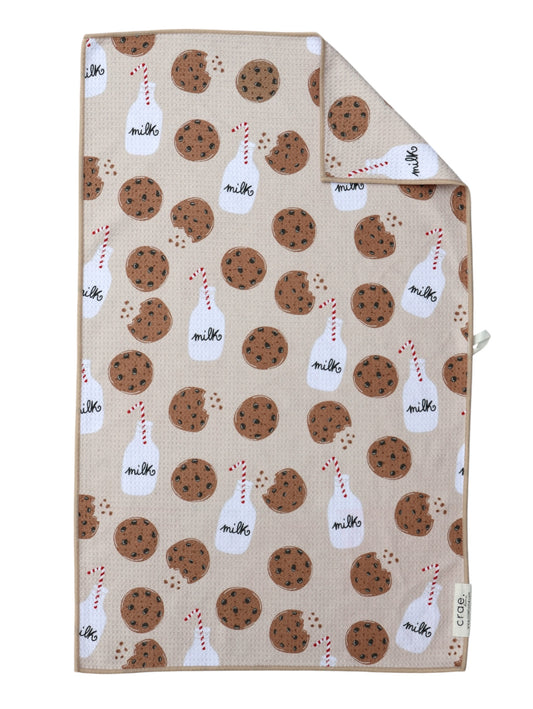 Santa's Supper: Double-Sided Hand Towel
