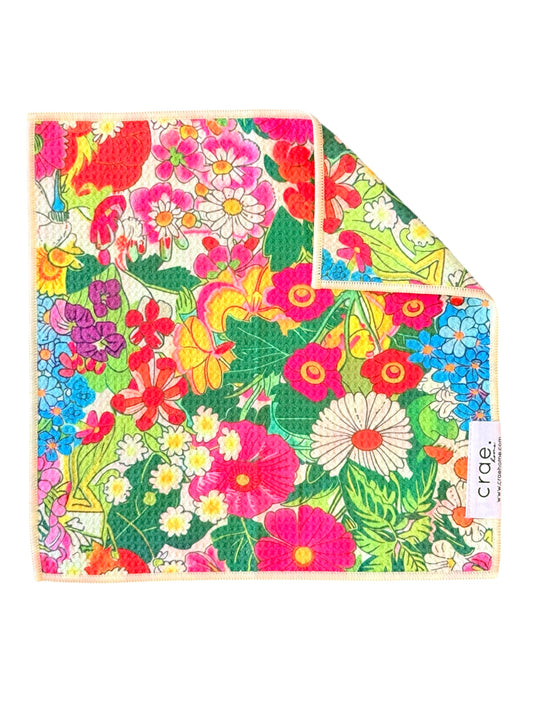 Camellia: Double-Sided Washcloth