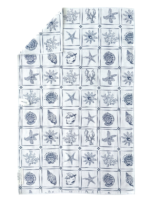 Gone Coastal: Double-Sided Hand Towel