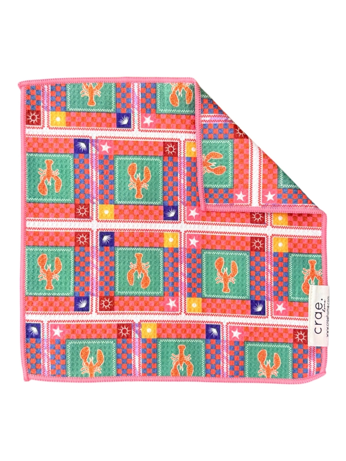 Juicy/Lobbie: Double Sided-Hand Towel Washcloth Set