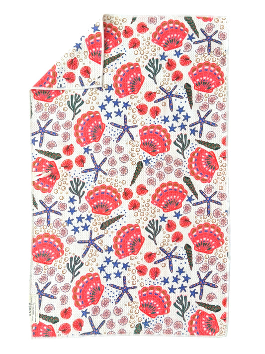 Scallop: Double-Sided Hand Towel