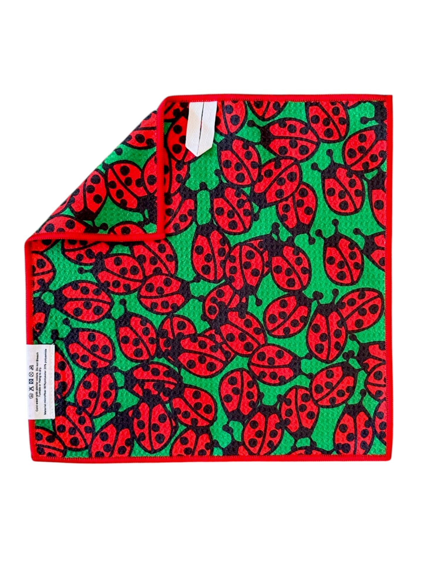 Lay D Bug: Double-Sided Washcloth