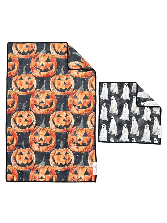 Put A Light In It/Oh Sheet: Double Sided-Hand Towel Washcloth Set