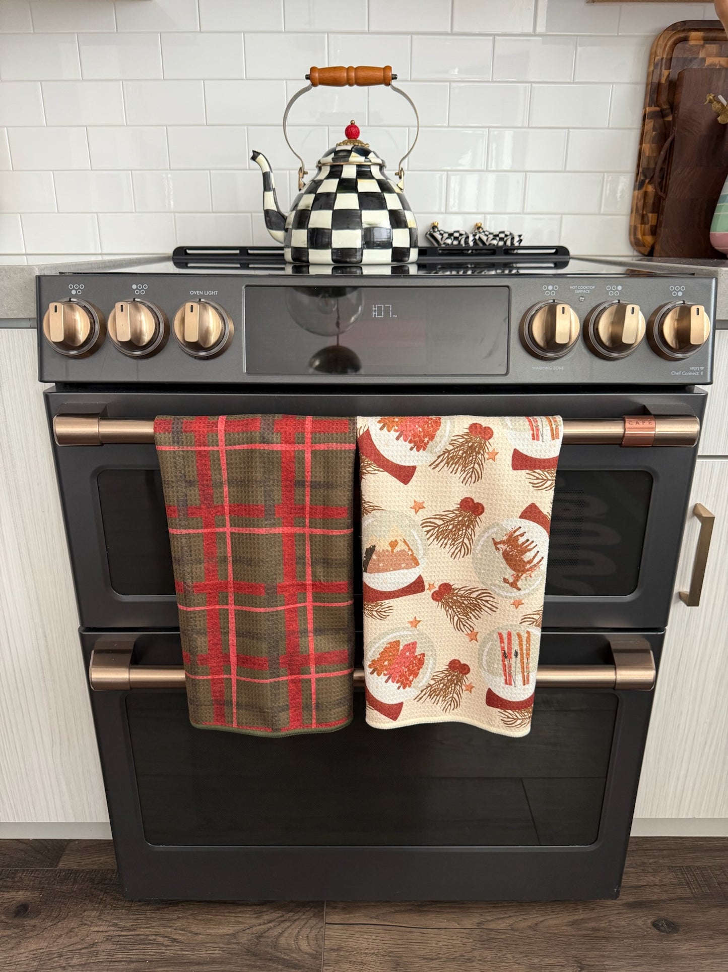 Frozen In Time: Double-Sided Hand Towel