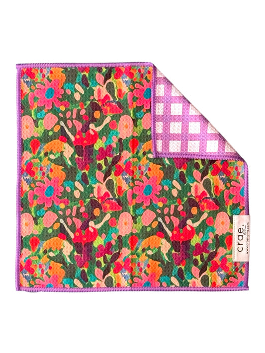 Violet: Reversible Washcloth