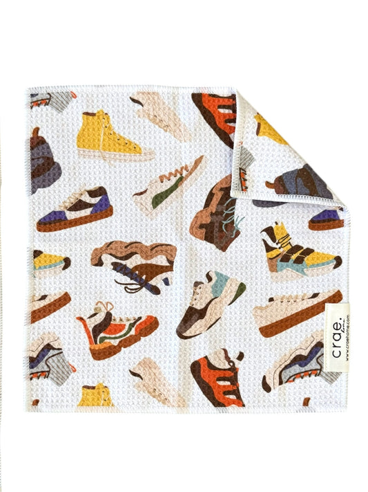 My Kicks: Double-Sided Washcloth