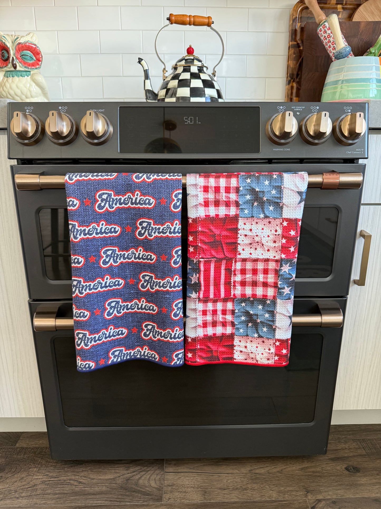 Quilted Glory: Double-Sided Hand Towel