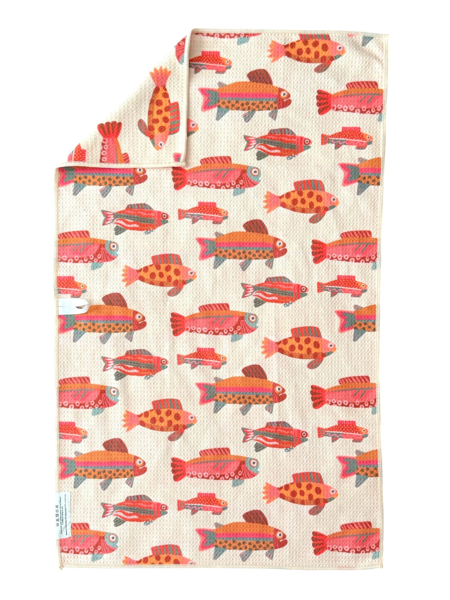 Speckled Fish: Double-Sided Hand Towel