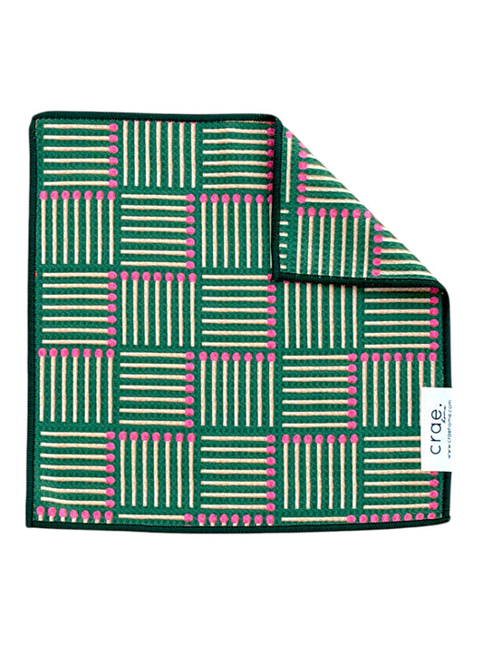 Smokin': Double-Sided Washcloth