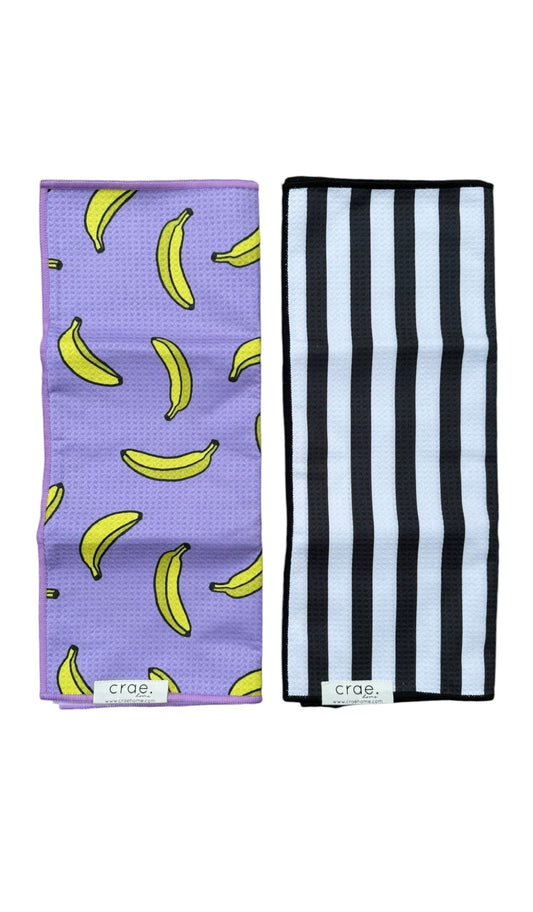 Bananarama/Betsy: 2 Double Sided-Hand Towels