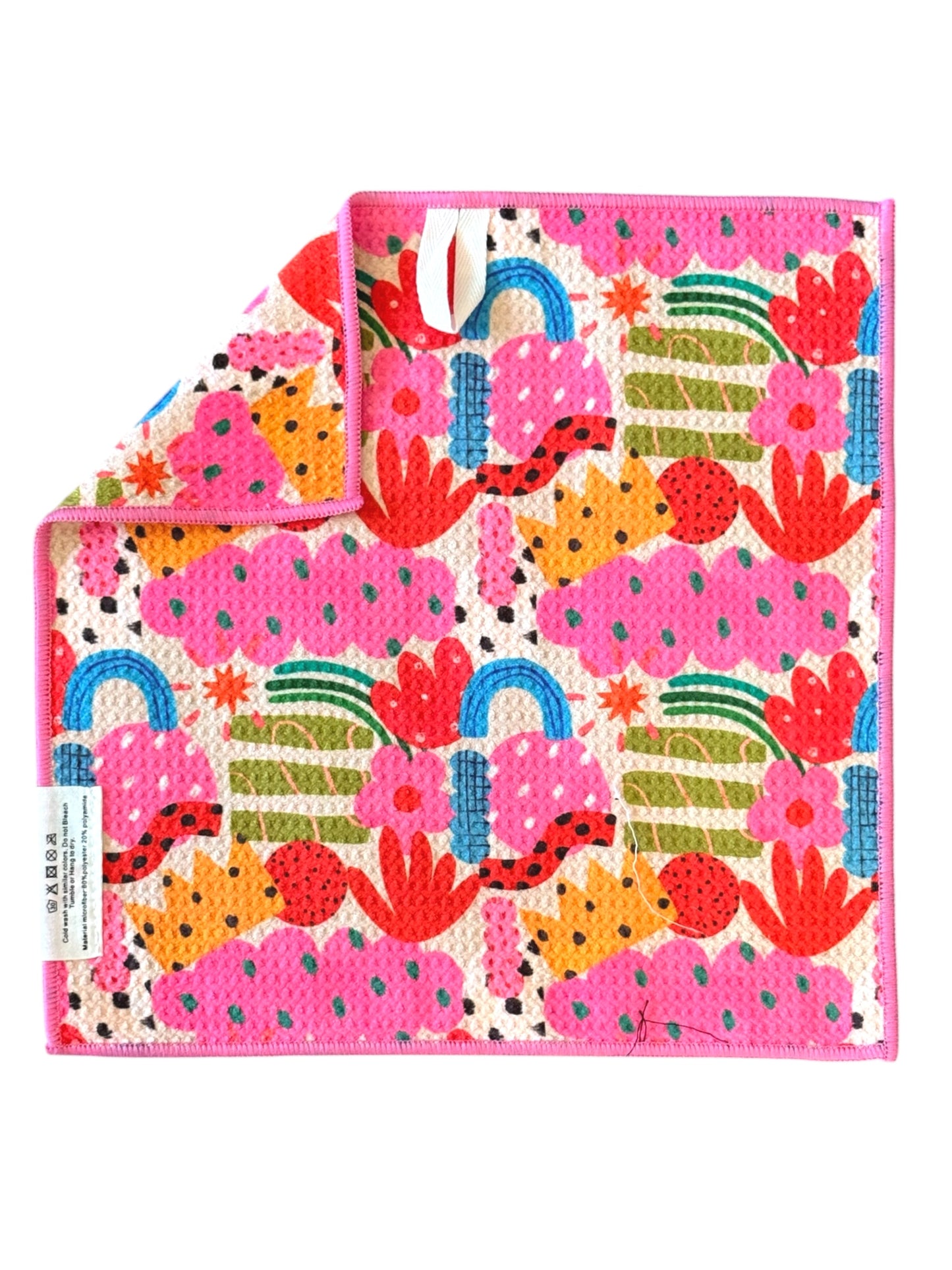 Princess Pufflepuff: Double-Sided Washcloth